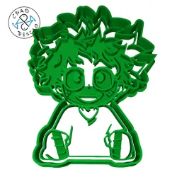 Izuku Midoriya - My Hero Academia - Cookie Cutter - Fondant - Polymer Clay
