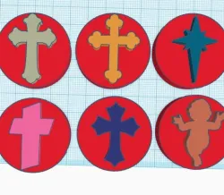 Jesus Stamps for Clay or Play-Doh