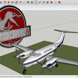 Jurassic Park 3 Plane