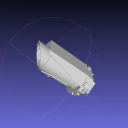 Kepler Space Telescope Printable Miniature