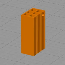 Keychain Block Brick - Keychain block