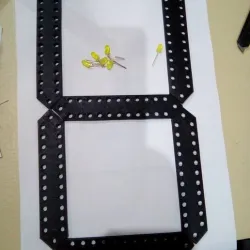 large 7 segment led digit