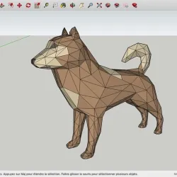 Low Poly dog