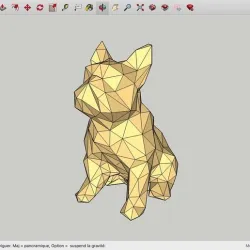 Low Poly Dog