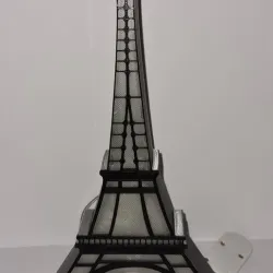luminous effel tower
