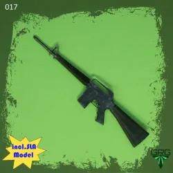 M16A1 - scale 1/4