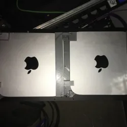 Mac Mini rack mount bracket with remote power switch