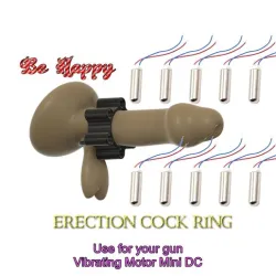 make a revolver weapon out of your penis with erection rings cock ring with DC Coreless Motor Micro Waterproof Vibration Mini Coreless Motor er-28  3d print and cnc