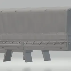 military truck body