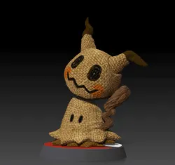 Mimikyu -Halloween series - FAN ART - POKÉMON FIGURINE - 3D PRINT MODEL