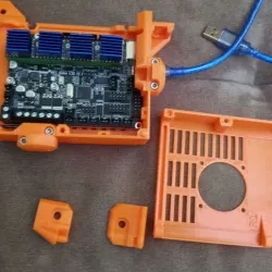 MKS Robin E3 E3D Case for Prusa Bear