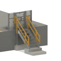 Model Railway Platform Access Steps and Access Gate