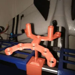 monitor top quad stand