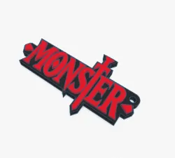 Monster Keychain ( Logo)