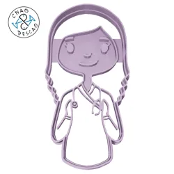 Nurse - Medicine - Cookie Cutter - Fondant - Polymer Clay