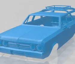 Oldsmobile Vista Cruiser 1964 Printable Body Car
