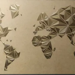 Origami globe