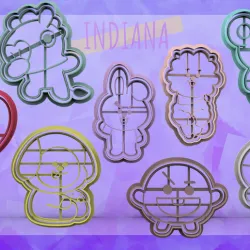 PACK CORTANTES BTS (RJ, MANG, KOYA, TATA, COOKY, VAN, CHIMMY, SHOOKY)