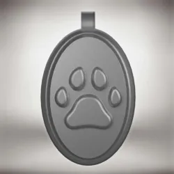 Pad Pet Collar Ornament