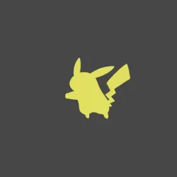 Pikachu Pokemon Meeple