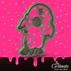 PIRATE THEMED COOKIE CUTTER COOKIE CUTTER - COOKIE CUTTERS