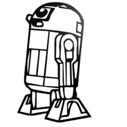 R2-D2 wall decor