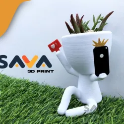 Robert Selfie Planter