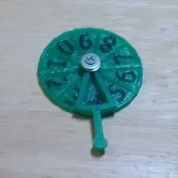 Rotary Counter for Tabletop Gaming