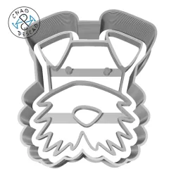 Schnauzer - Dog - Cookie Cutter - Fondant - Polymer Clay
