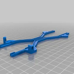 SCX24 FRAME RAILS BEEFY REMIX