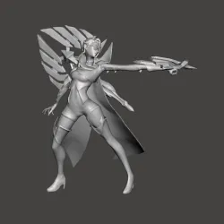 Sentinel Vayne 3D Model