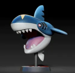 Sharpedo - FAN ART - POKÉMON FIGURINE - 3D PRINT MODEL