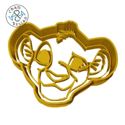 Simba - The Lion King - Cookie Cutter - Fondant - Polymer Clay