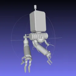 Simplified NieR Automata Pod 042 Basic Model