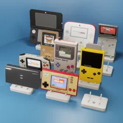 Soportes de Mesa Game Boy y Nintendo 3Ds 2Ds Dsi