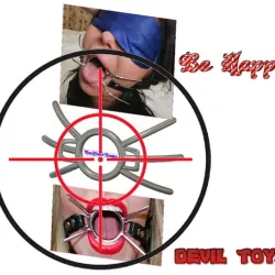 Spider Ring Mouth Gag O-Ring Gag SEXY SLAVE Open Mouth Ring Gag SM bondage TUNNEL penis funnel for mouth ormg-05 3d print