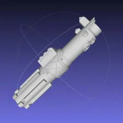 Star Wars Episode IX Rey Lightsaber Printable Model
