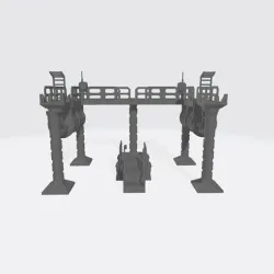 Starwars Legion Duel/Quad tie fighter refueling platform
