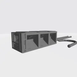 Starwars Legion - Power Generator, Small Monitoring station and Radar tower