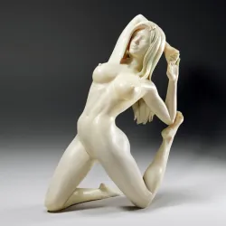 Statue Sexy Pose Woman Resin Model