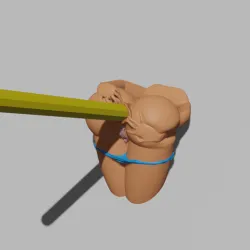 STRECHING ASS PEN HOLDER