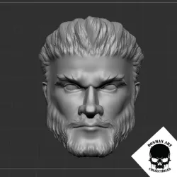 The General Head for 6 inch action figures