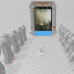 The Primarchs (statues) - WH40k