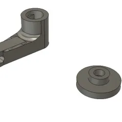 Thunder Tiger Tomahawk servo brake arm and cap