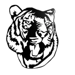 Tiger wall decor