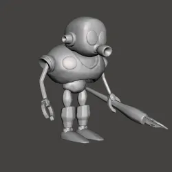 Tori Bot 3D Model