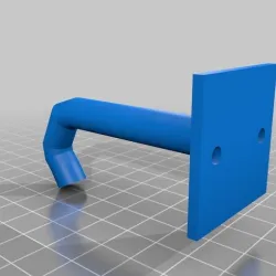 Underdesk headphone hook