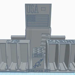 US MARINE CORP AR-15 STAND