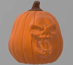 Vampire Pumpkin Old