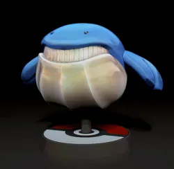 Wailmer- FAN ART - POKÉMON FIGURINE - 3D PRINT MODEL
